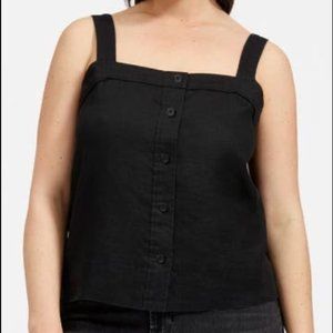 Everlane Linen Picnic Top